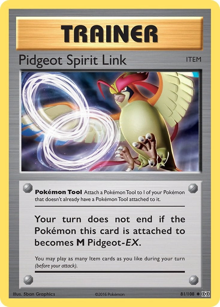 Image for Pidgeot Spirit Link (81/108) - Pokemon