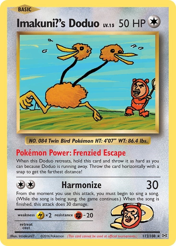 Image for Imakuni?'s Doduo (112/108) - Pokemon