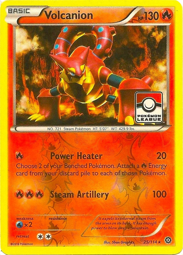 Image for Volcanion - 25/114 (Pokemon League) (025/114) - Pokemon