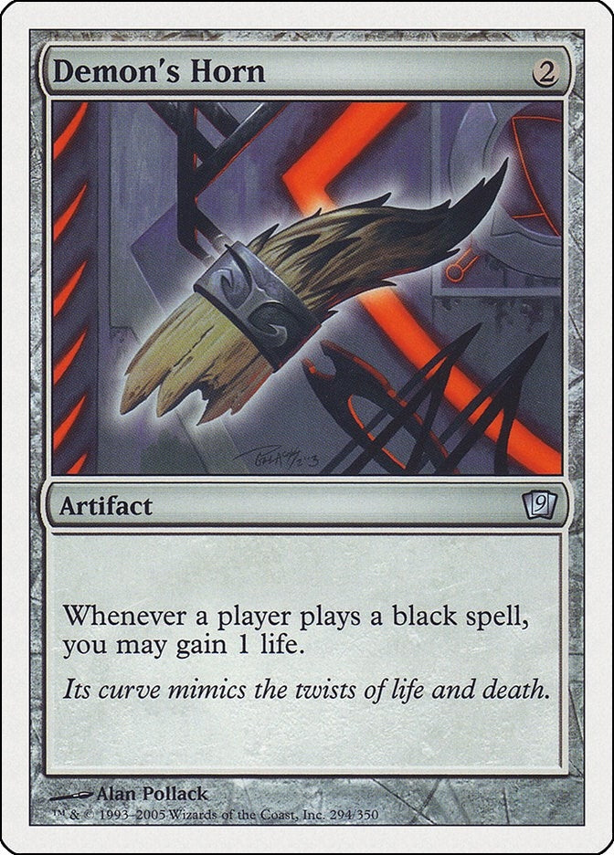 Image for Demon's Horn (294) - Magic: The Gathering
