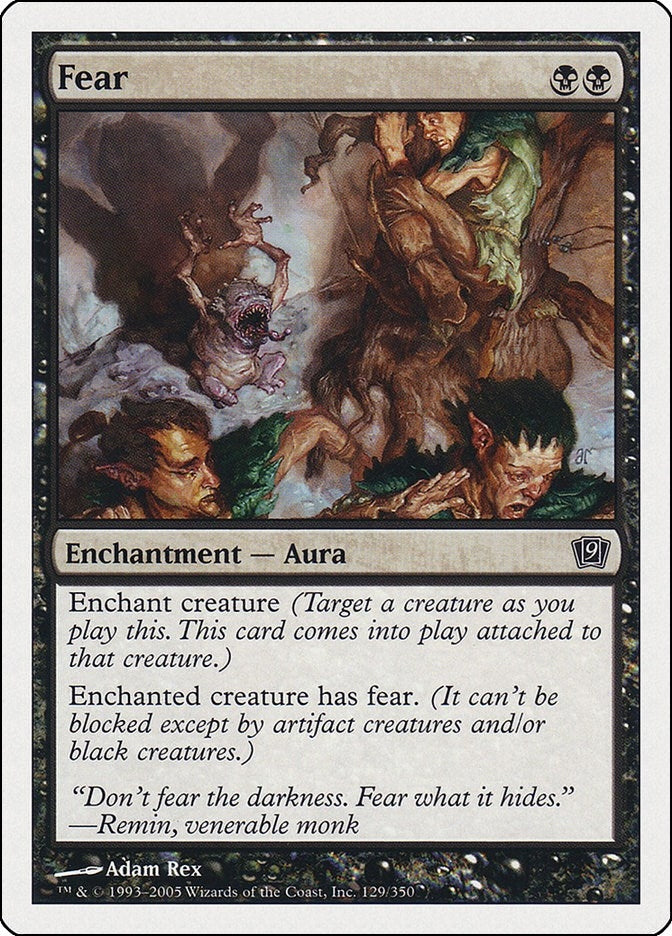 Image for Fear (129) - Magic: The Gathering