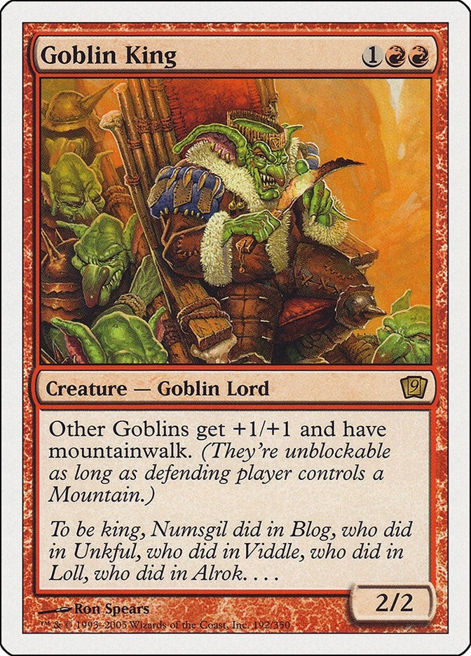 Image for Goblin King (192) - Magic: The Gathering