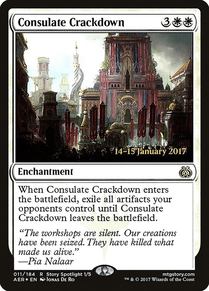 Image for Consulate Crackdown (11) - Magic: The Gathering