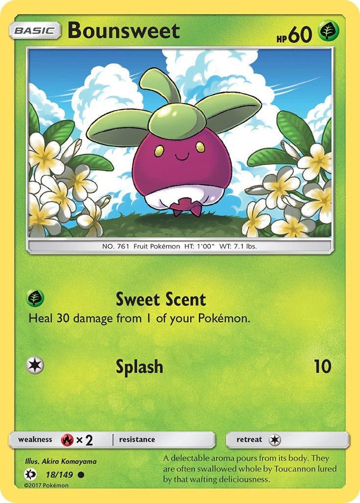 Image for Bounsweet (18/149) - Pokemon