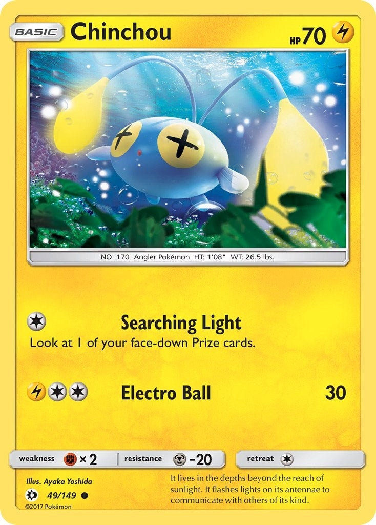Image for Chinchou (49/149) - Pokemon