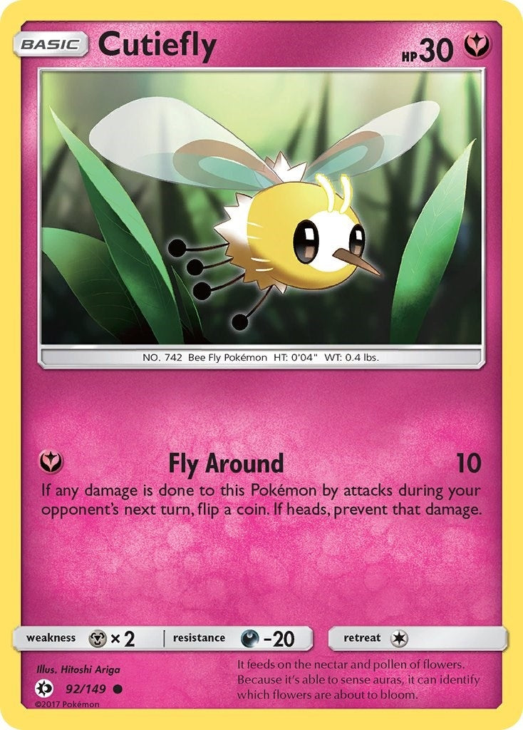 Image for Cutiefly (92/149) - Pokemon