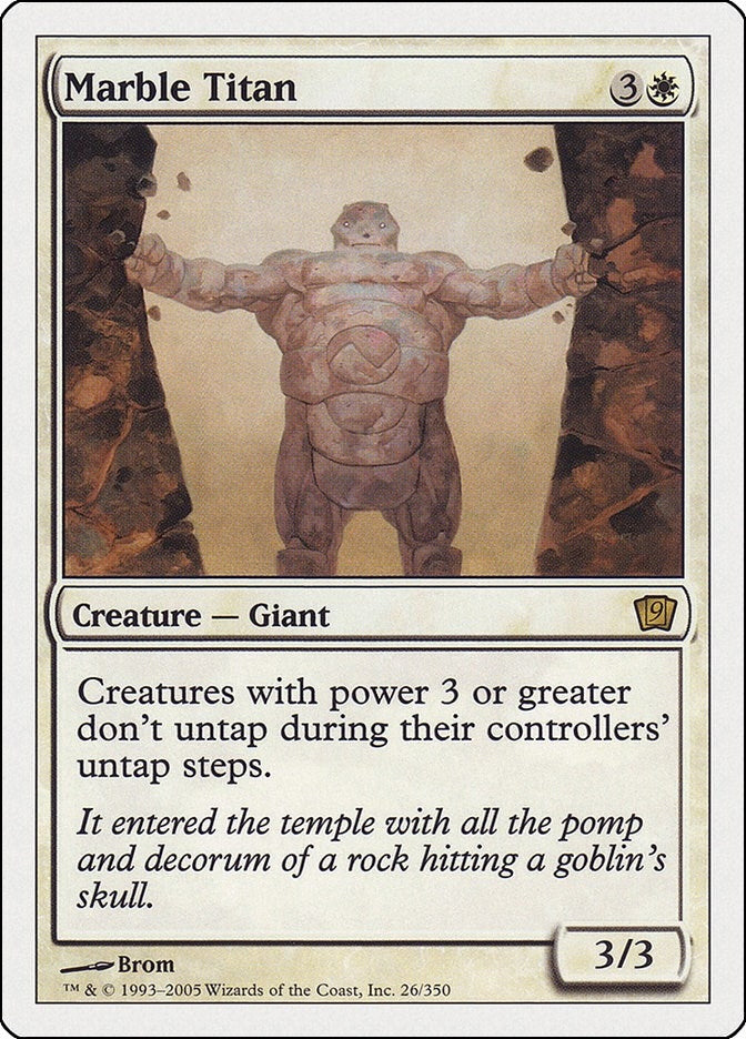 Image for Marble Titan (26) - Magic: The Gathering