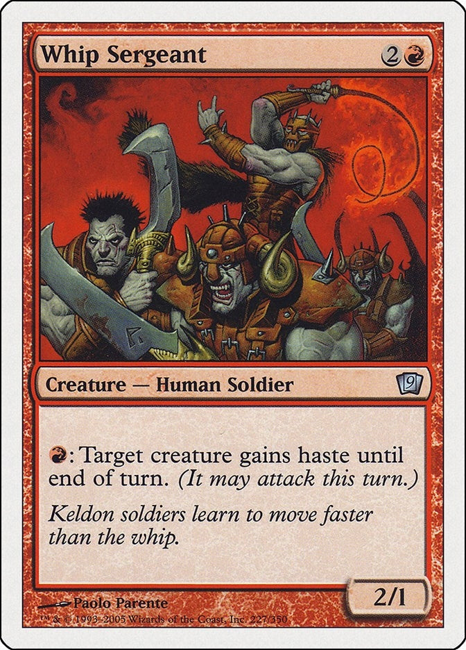 Image for Whip Sergeant (227) - Magic: The Gathering