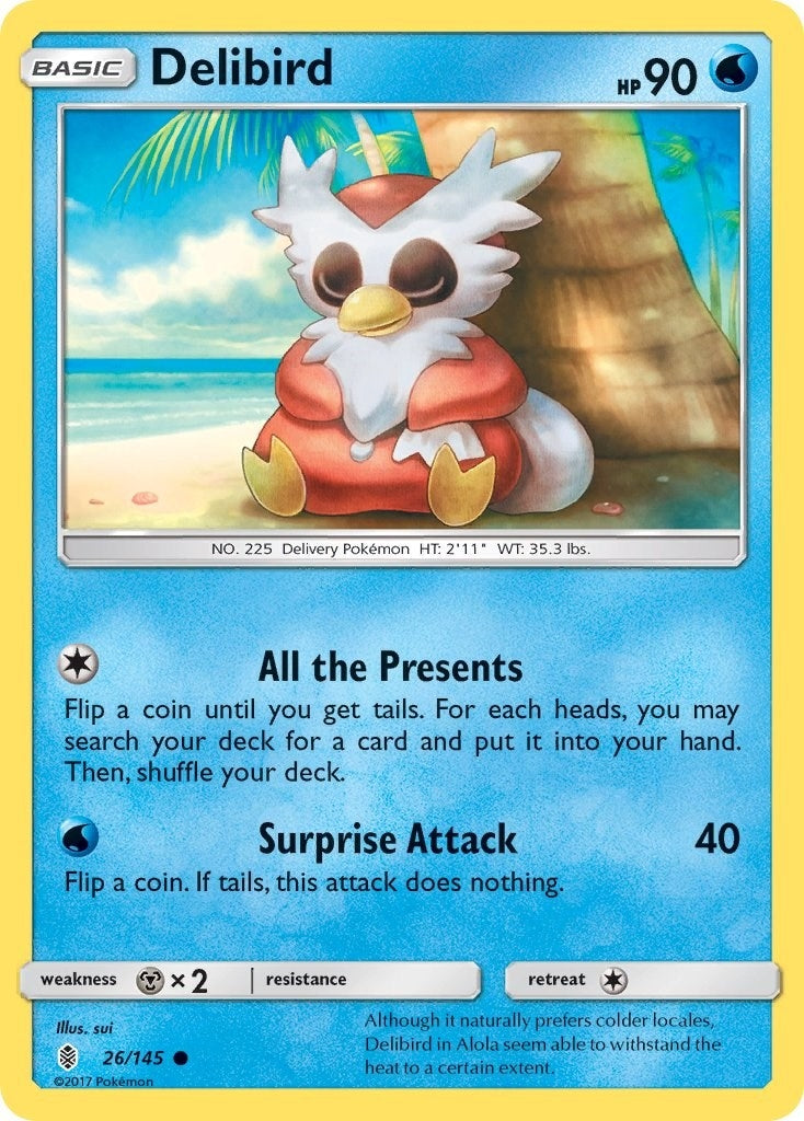 Image for Delibird (26/145) - Pokemon