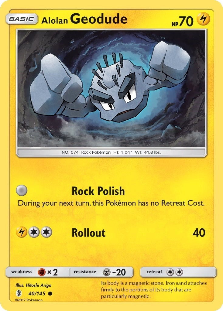 Alolan Geodude (40/145)