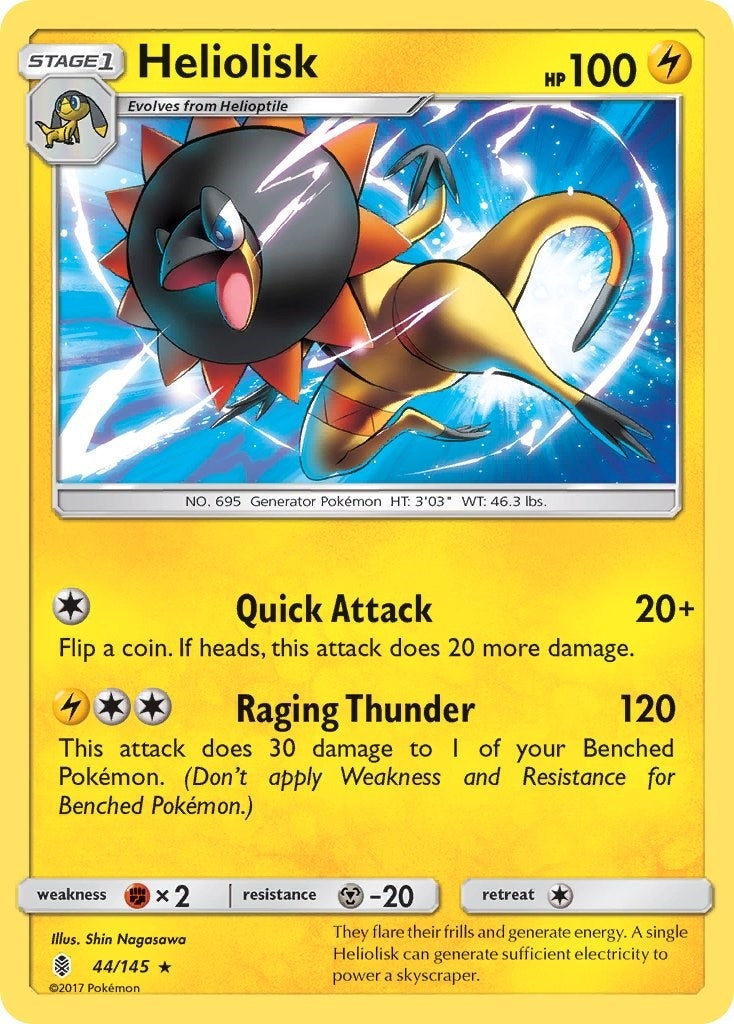 Image for Heliolisk (44/145) - Pokemon