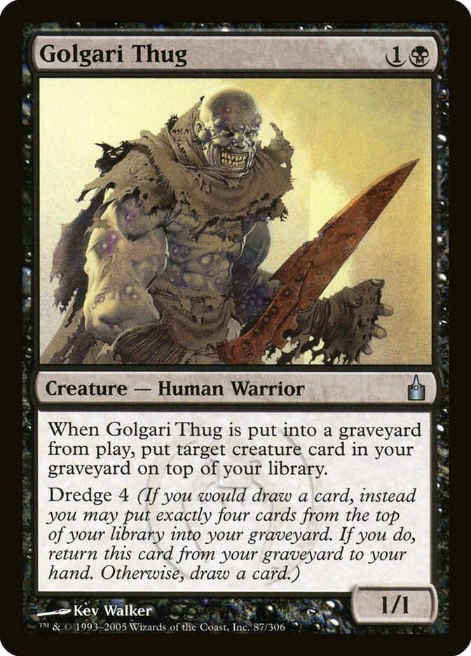 Image for Golgari Thug (87) - Magic: The Gathering