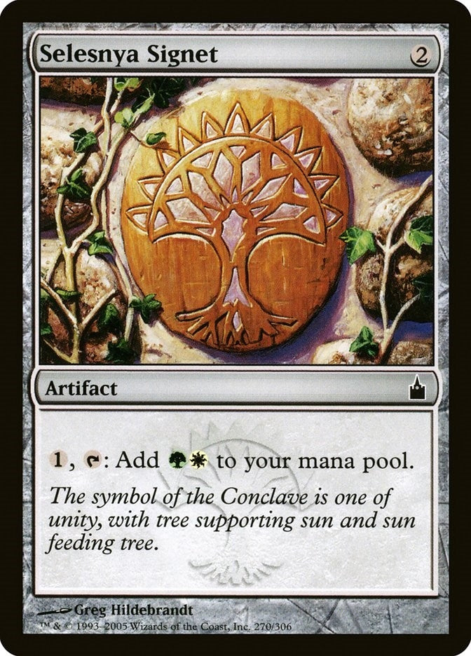 Image for Selesnya Signet (270) - Magic: The Gathering
