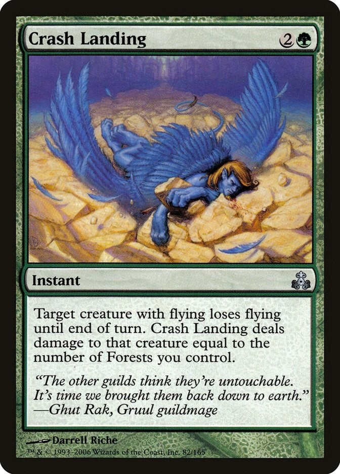 Image for Crash Landing (82) - Magic: The Gathering