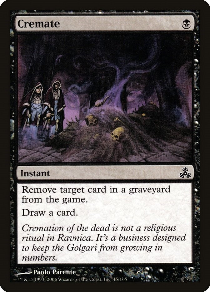 Image for Cremate (45) - Magic: The Gathering
