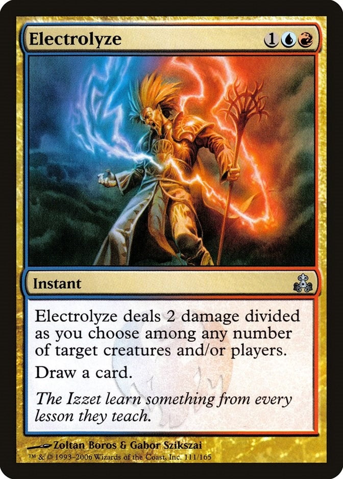 Image for Electrolyze (111) - Magic: The Gathering