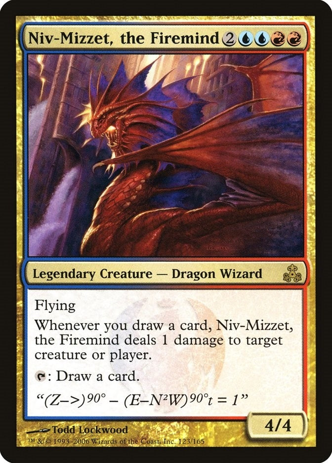 Image for Niv-Mizzet, the Firemind (123) - Magic: The Gathering