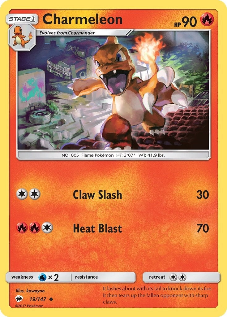 Image for Charmeleon (19/147) - Pokemon
