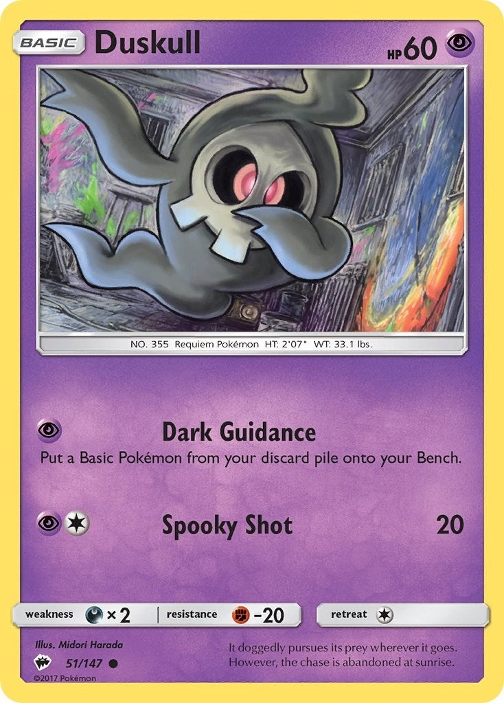 Image for Duskull (51/147) - Pokemon