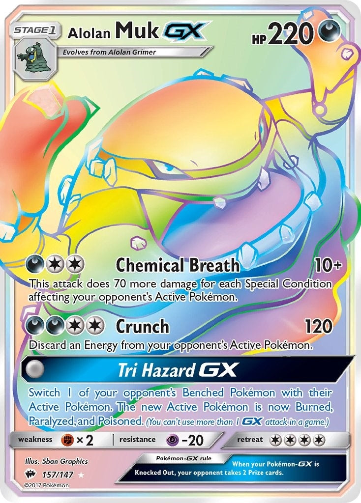 Alolan Muk GX (Secret) (157/147)
