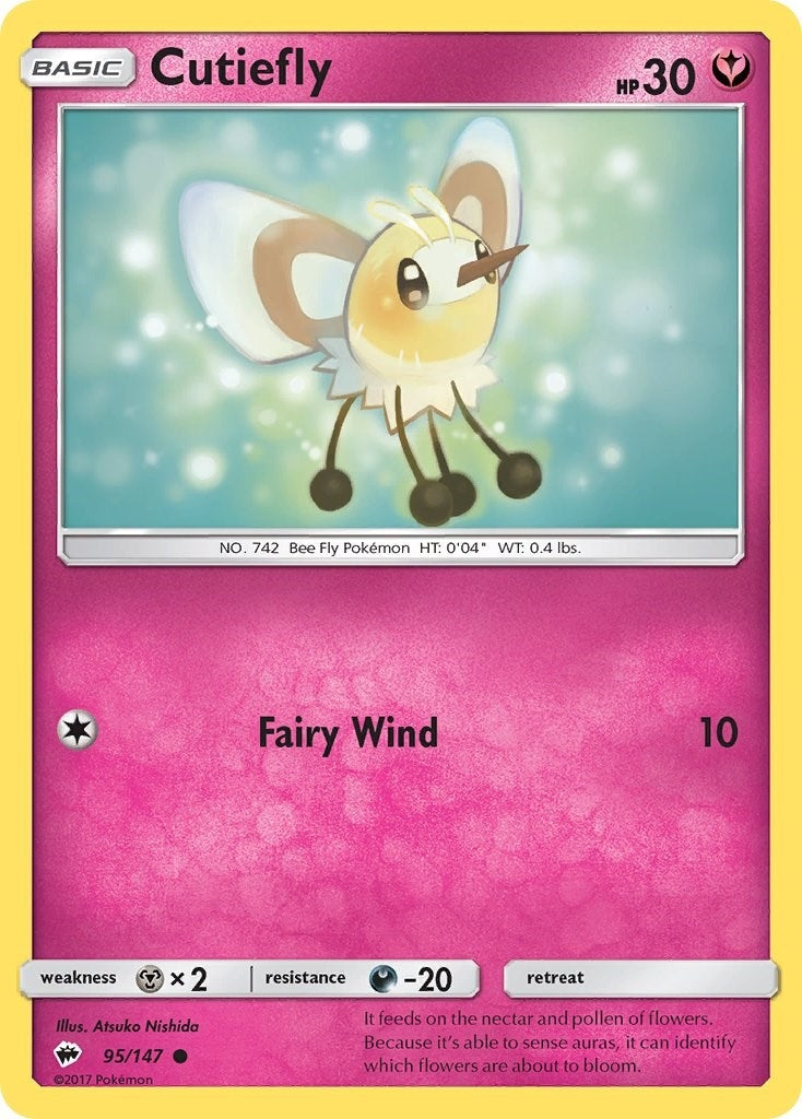 Image for Cutiefly (95/147) - Pokemon