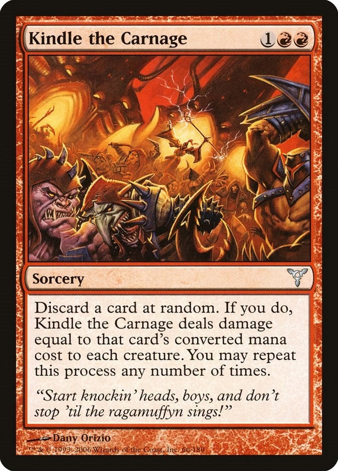 Image for Kindle the Carnage (66) - Magic: The Gathering