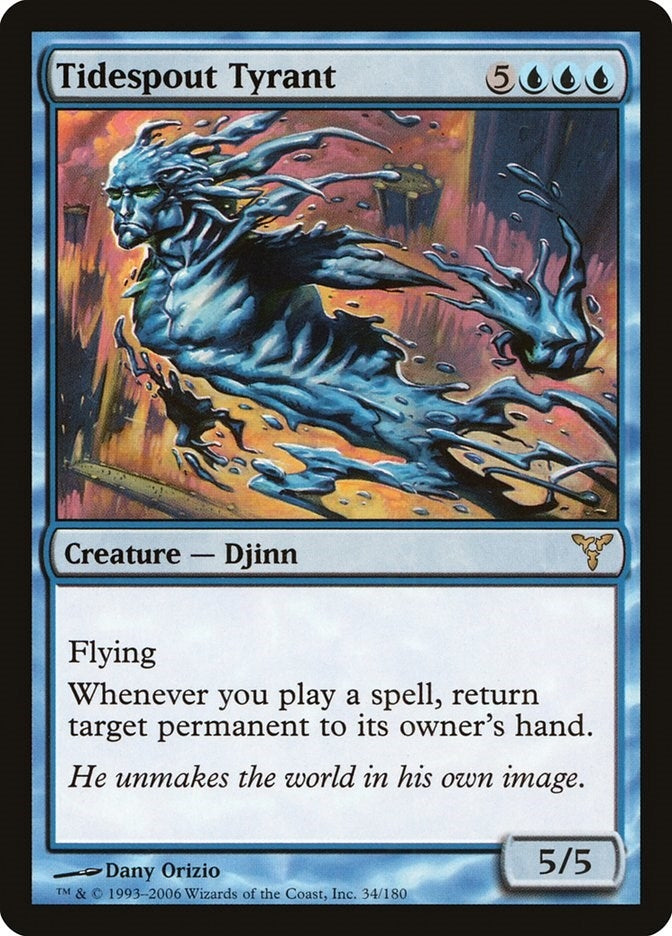 Image for Tidespout Tyrant (34) - Magic: The Gathering