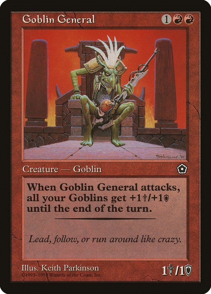 Image for Goblin General - Magic: The Gathering