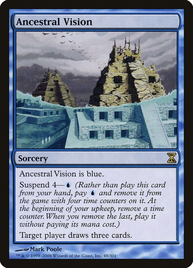 Image for Ancestral Vision (48) - Magic: The Gathering