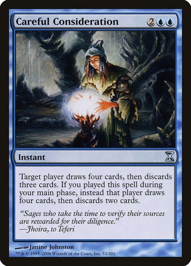 Image for Careful Consideration (52) - Magic: The Gathering