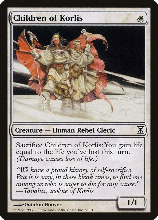 Image for Children of Korlis (8) - Magic: The Gathering