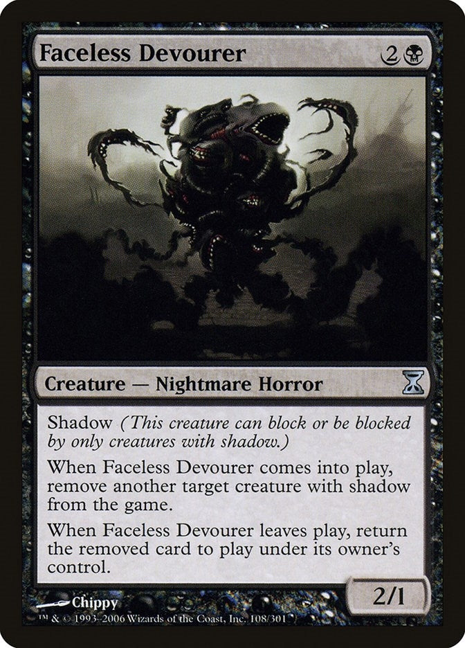 Image for Faceless Devourer (108) - Magic: The Gathering