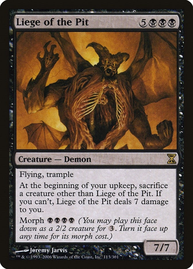 Image for Liege of the Pit (113) - Magic: The Gathering