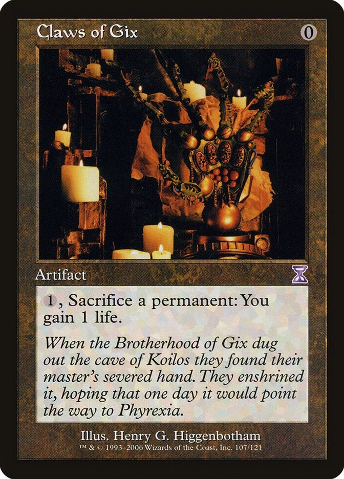 Image for Claws of Gix (107) - Magic: The Gathering