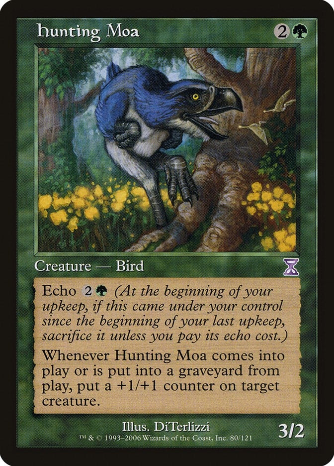 Image for Hunting Moa (80) - Magic: The Gathering