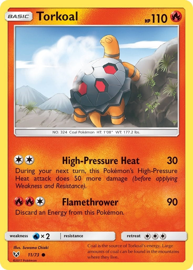 Image for Torkoal (11/73) - Pokemon