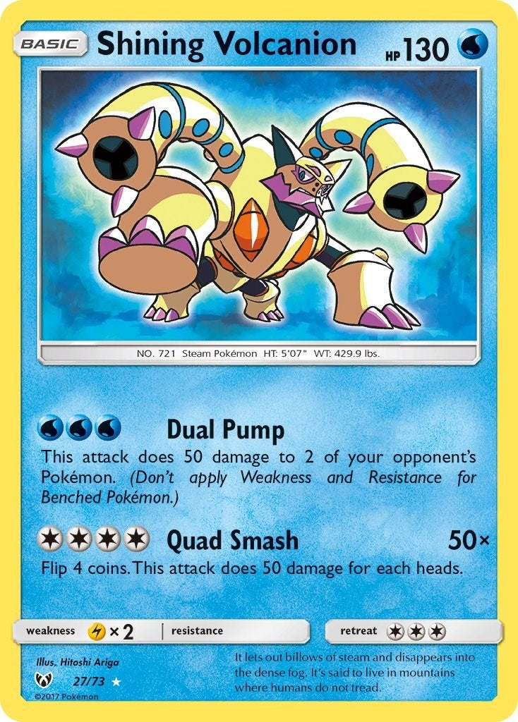 Image for Shining Volcanion (27/73) - Pokemon