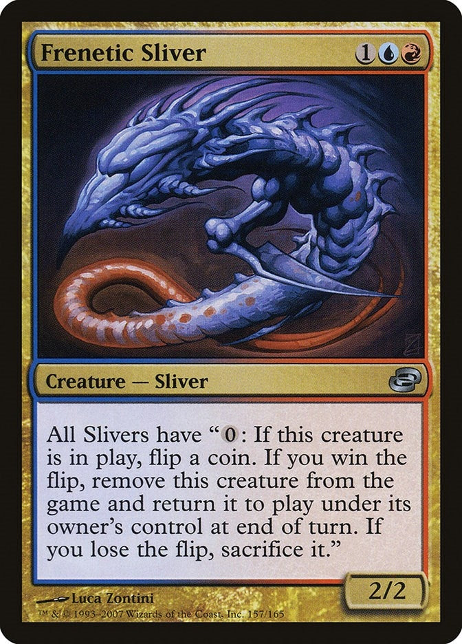Image for Frenetic Sliver (157) - Magic: The Gathering