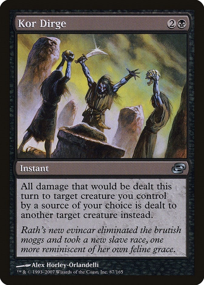 Image for Kor Dirge (87) - Magic: The Gathering