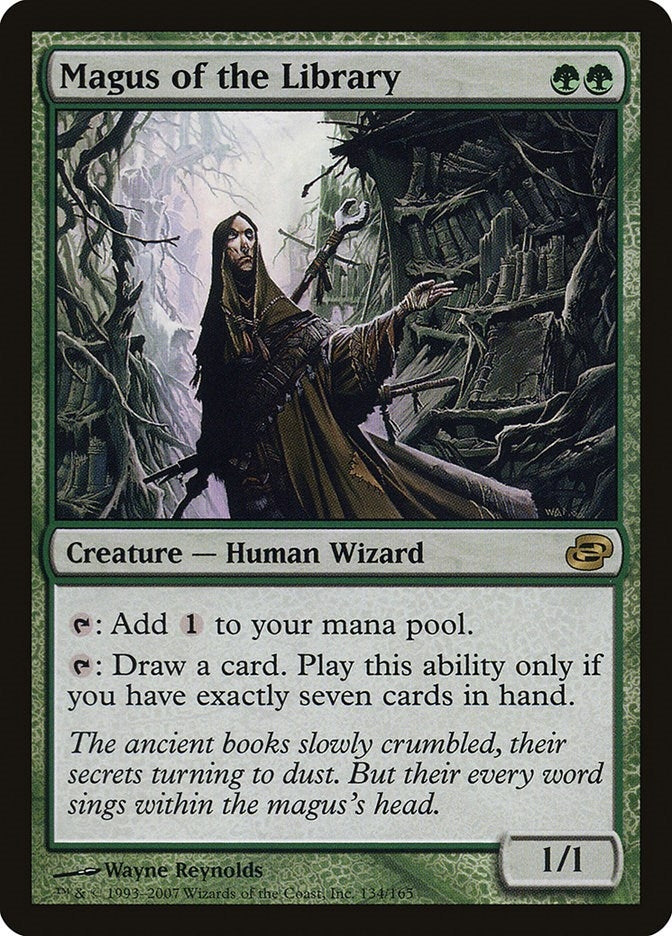 Image for Magus of the Library (134) - Magic: The Gathering