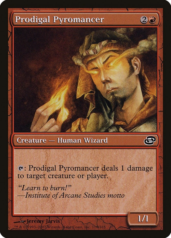 Image for Prodigal Pyromancer (118) - Magic: The Gathering