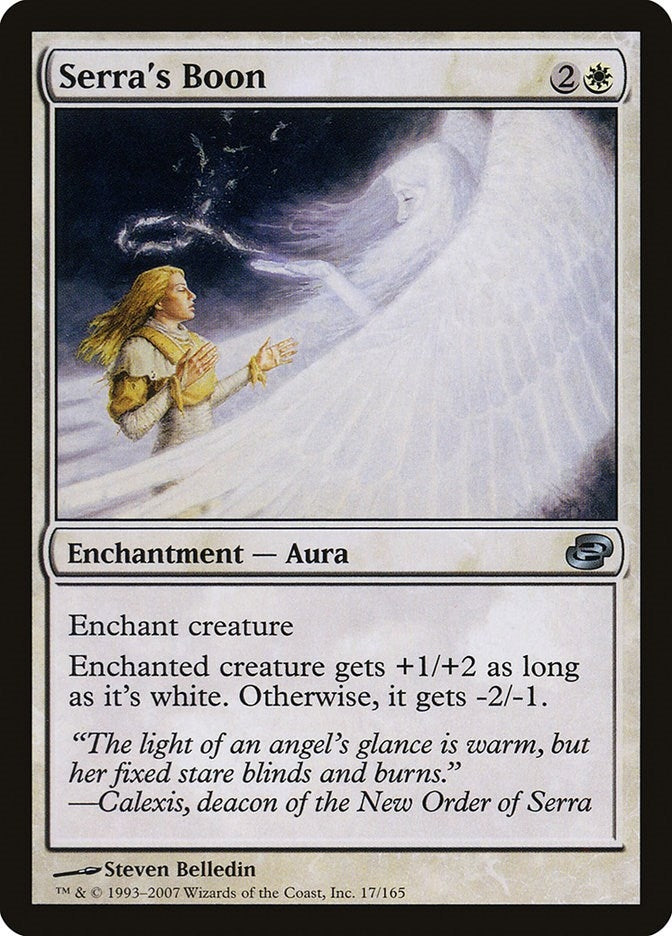 Image for Serra's Boon (17) - Magic: The Gathering