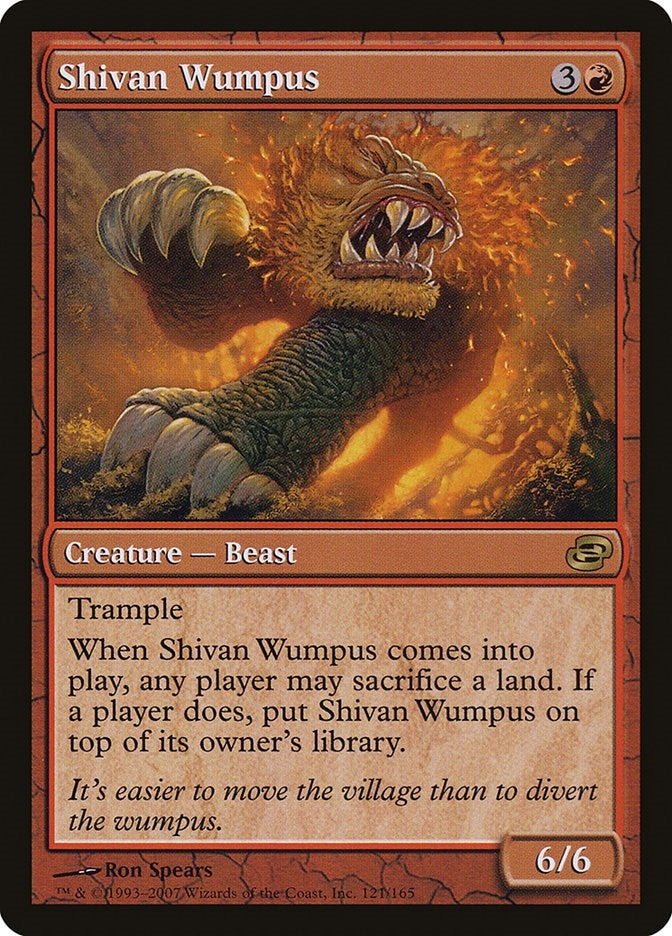 Image for Shivan Wumpus (121) - Magic: The Gathering