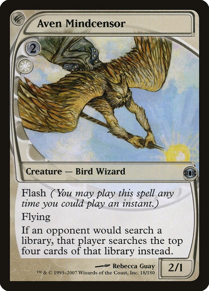 Image for Aven Mindcensor (18) - Magic: The Gathering