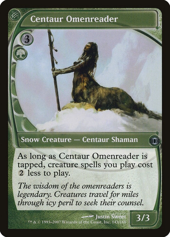Image for Centaur Omenreader (143) - Magic: The Gathering