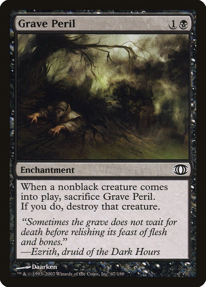 Image for Grave Peril (67) - Magic: The Gathering