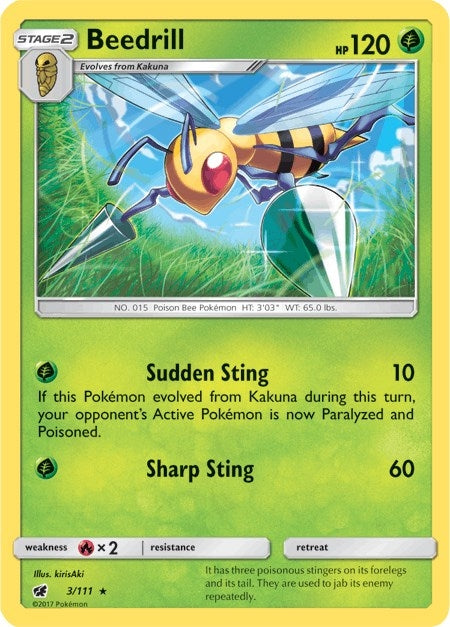 Image for Beedrill (3/111) - Pokemon