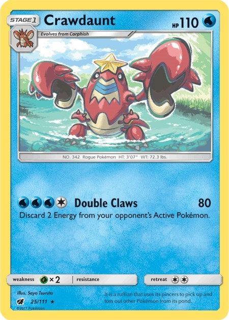 Image for Crawdaunt (25/111) - Pokemon