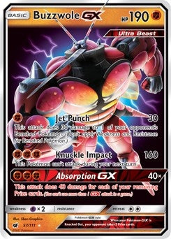 Image for Buzzwole GX (57/111) - Pokemon