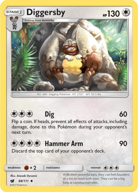 Image for Diggersby (88/111) - Pokemon